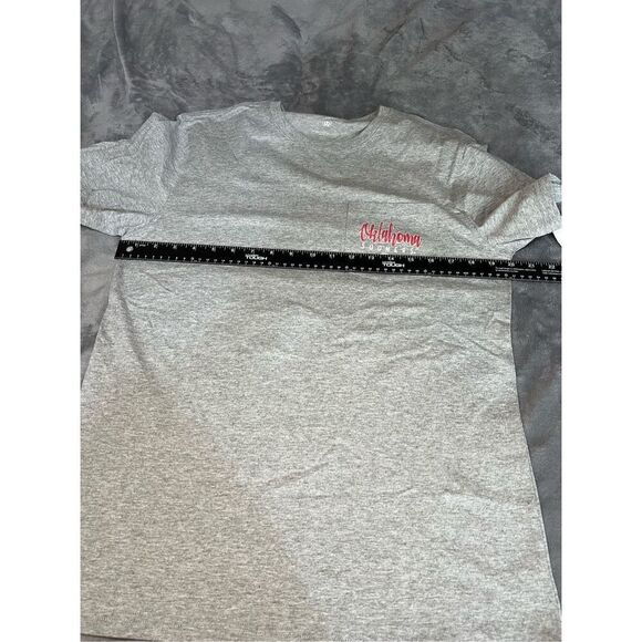 Top of the World T-Shirt Womens Medium Oxford Heather Oklahoma Sooners NWT - Picture 6 of 8